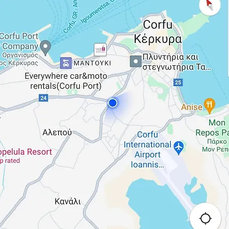דירה Cosy Corfu Centre 2 Bedroom